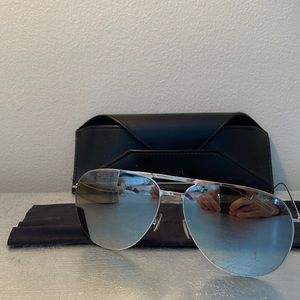 Dior Mirrored Aviator Sunglasses